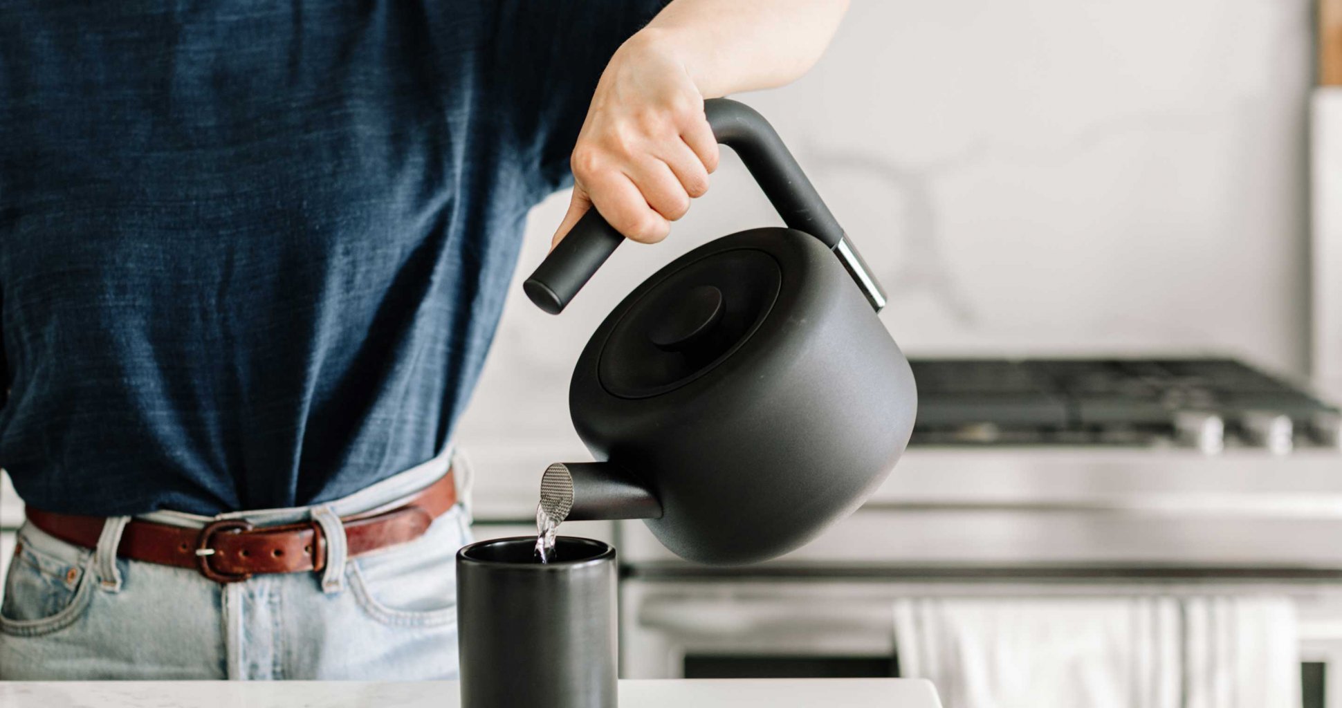 Clyde Stovetop Kettle by Fellow