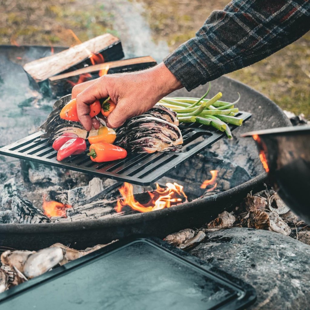 Cooke Stand & Grille Grate – Open fire cooking by Ember Kitchen