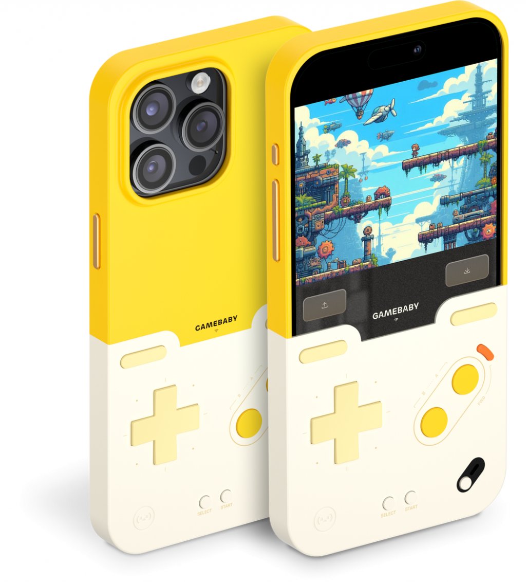 GameBaby iPhone Pro Max Gaming Case from Bitmo Lab