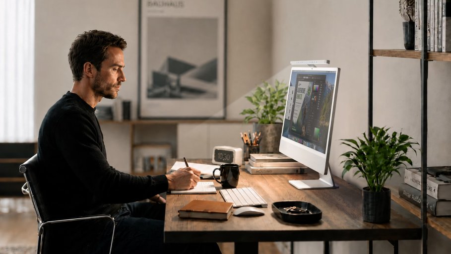 image of BenQ iScreenBar for iMac