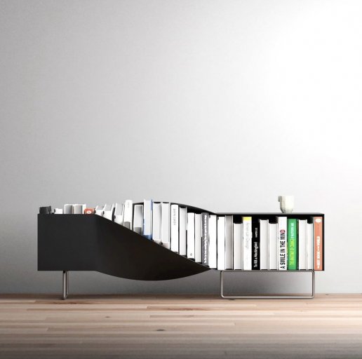 image of Bookscrew – Twisted bookshelf