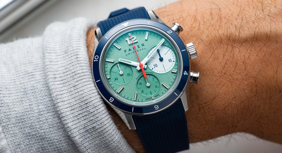 image of Farer Chalcot 38.5mm Swiss Made Chronograph Watch
