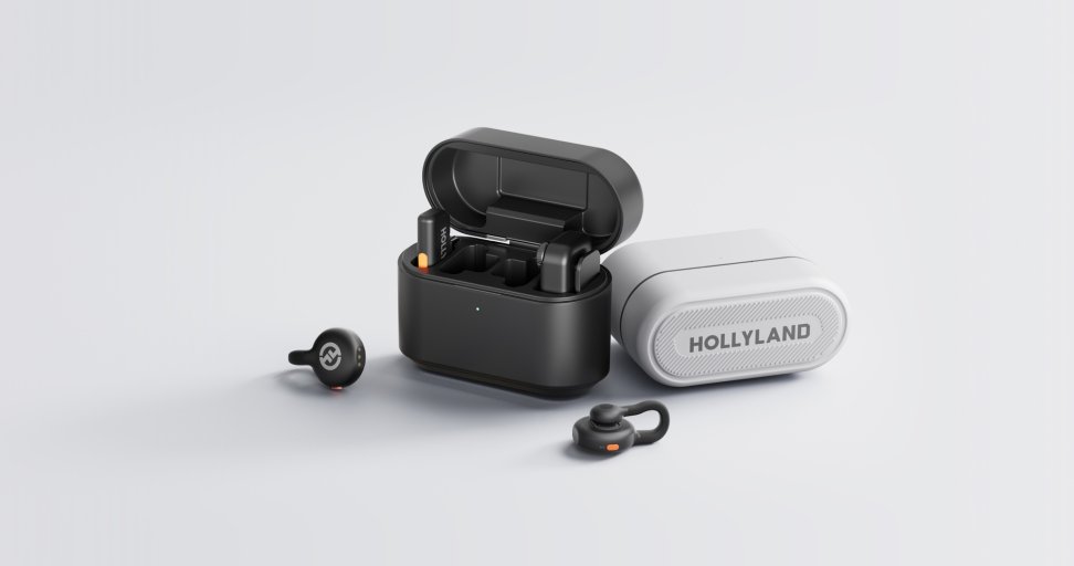 image of Hollyland LARK M2S wireless lapel mic