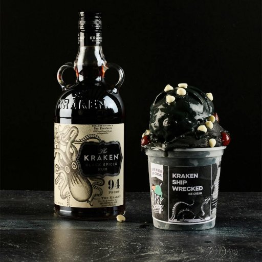 image of Kraken Ship Wrecked – 4 Pints of boozy ice cream